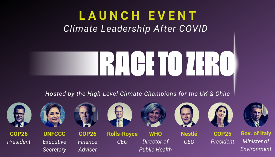 Climate Leadership After COVID - Race to Zero Launch Event – Regions4